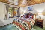 Mammoth Condo Rental Meadow Ridge 24: Comfortable queen bed in the second bedroom